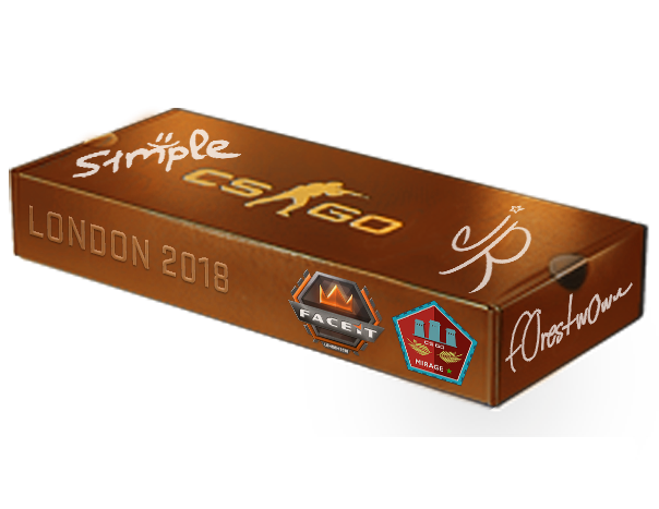 London 2018 Mirage Souvenir Package image