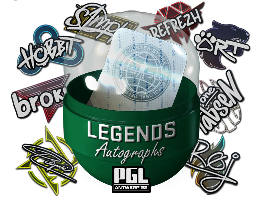Antwerp 2022 Legends Autograph Capsule image