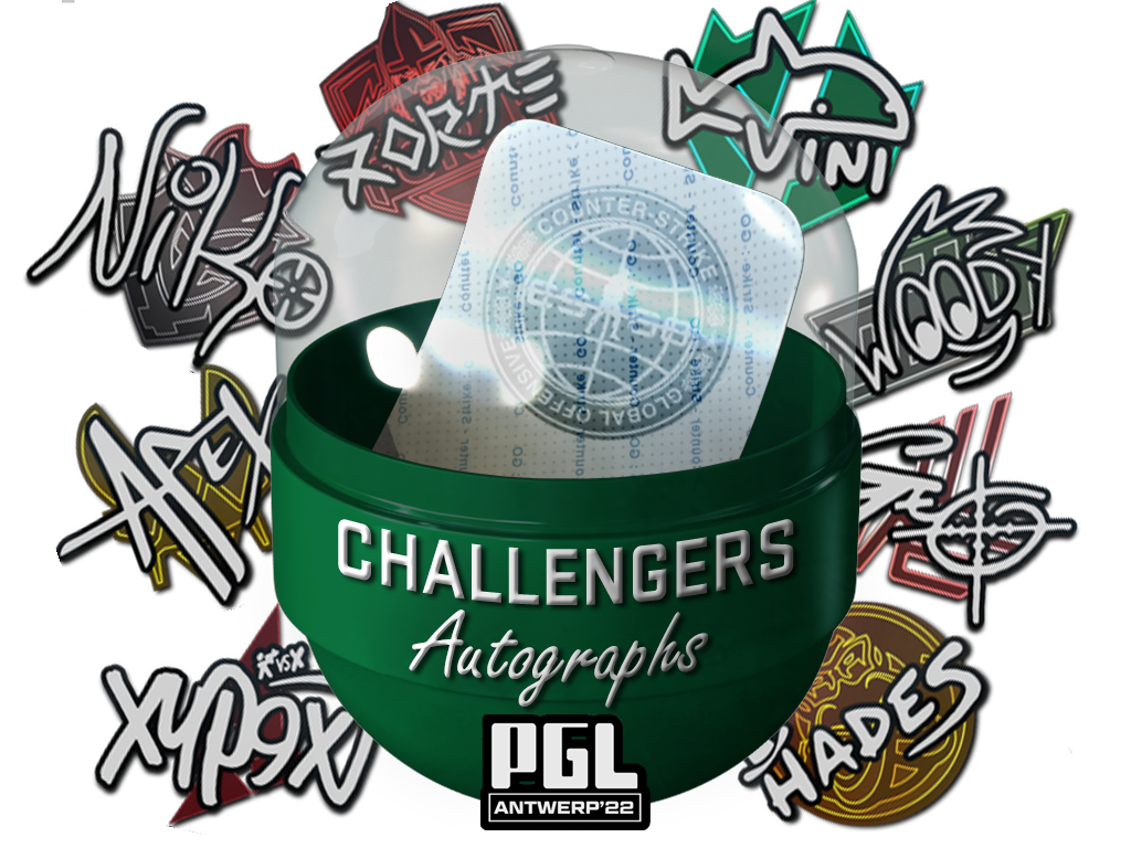 Antwerp 2022 Challengers Autograph Capsule image