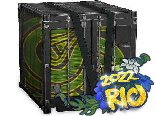 Rio 2022 Storage Unit with Glitter Stickers image
