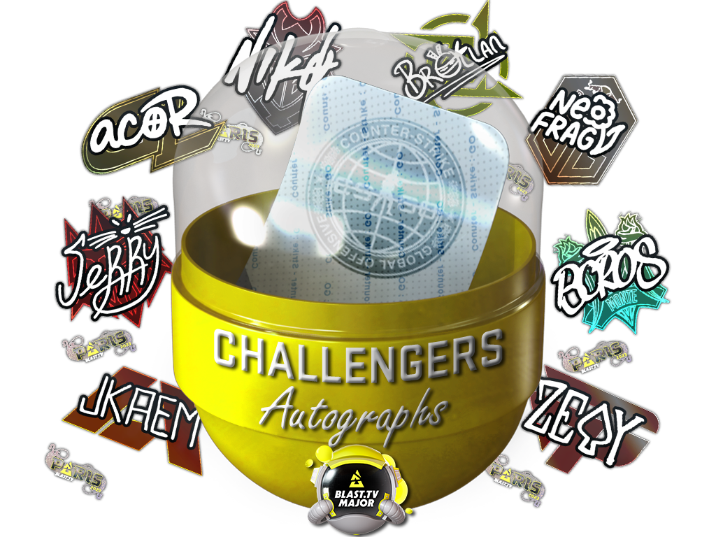 Paris 2023 Challengers Autograph Capsule image