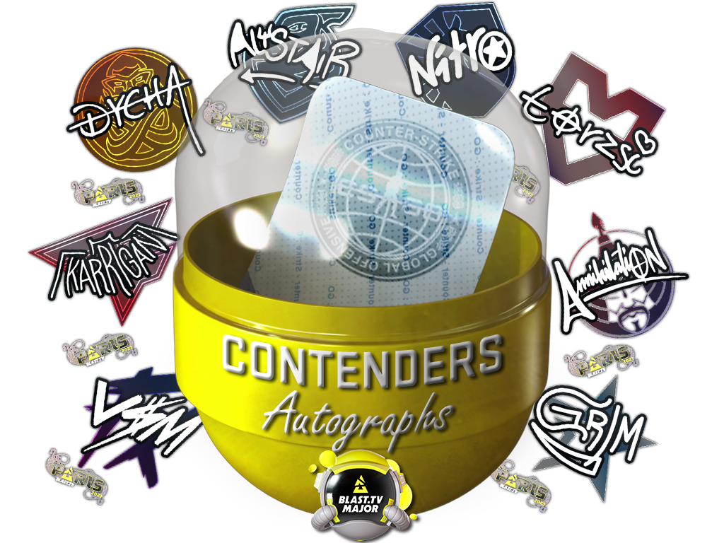 Paris 2023 Contenders Autograph Capsule image
