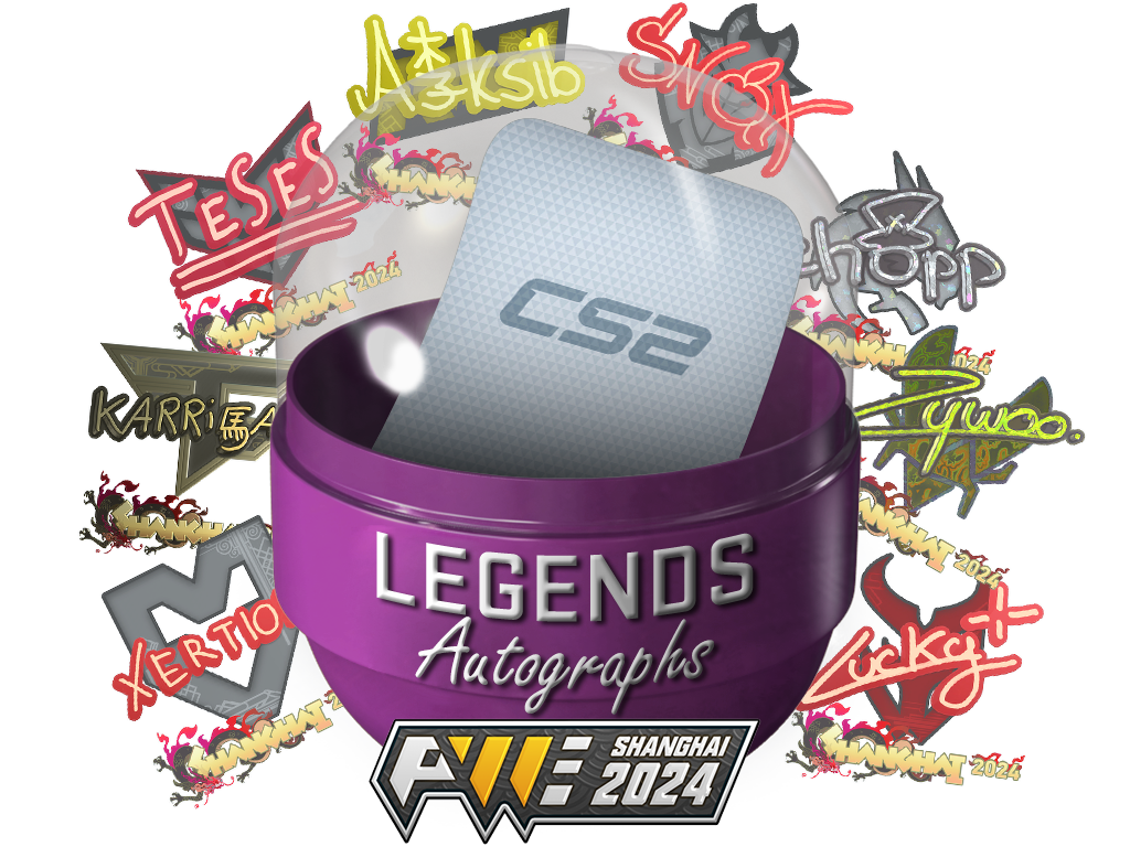 Shanghai 2024 Legends Autograph Capsule image