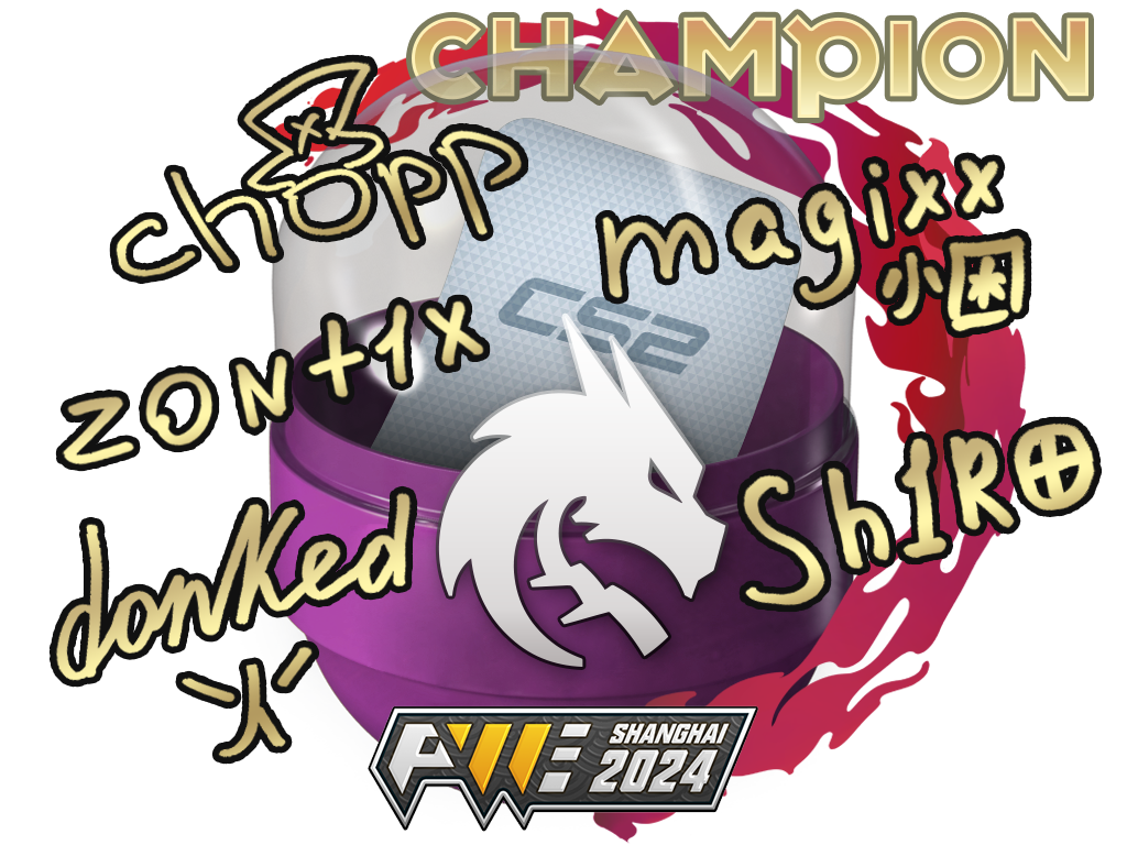 Shanghai 2024 Champions Autograph Capsule image