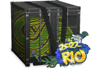 Rio 2022 Storage Unit with Glitter Stickers image
